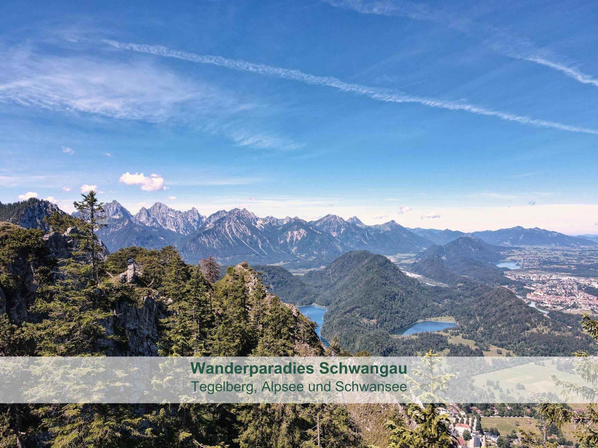 Chalet - Ferienwohnungen - Biohof Stoeger - Panoramasuedbalkon - Grandiose Aussicht Auf See, Berge Und Schloss Neuschwanstein Rieden Eksteriør billede