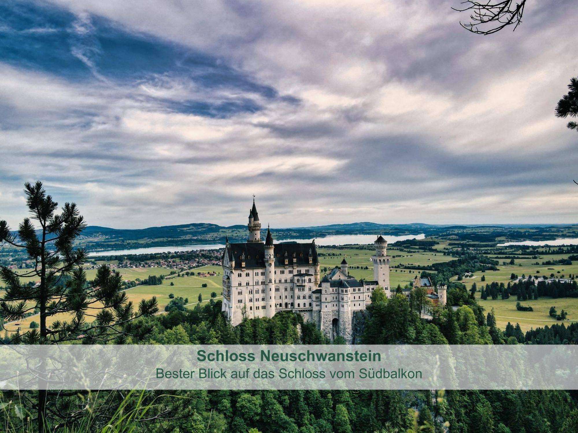 Chalet - Ferienwohnungen - Biohof Stoeger - Panoramasuedbalkon - Grandiose Aussicht Auf See, Berge Und Schloss Neuschwanstein Rieden Eksteriør billede